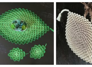 Petiole Doily Coaster Crochet Pattern Petiole Doily Coaster Crochet Pattern