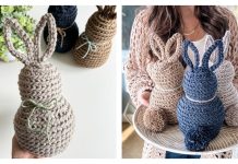 Rustic Farmhouse Bunny Crochet Pattern + Video Rustic Farmhouse Bunny Crochet Pattern + Video Tutorial