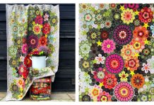 Tessellation Nation Flower Throw Blanket Crochet Lesson Tessellation Nation Flower Throw Blanket Crochet Lesson