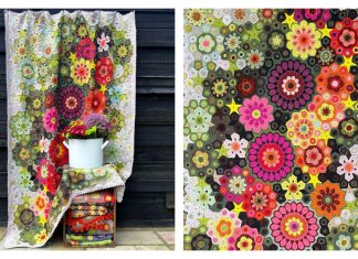 Tessellation Nation Flower Throw Blanket Crochet Lesson Tessellation Nation Flower Throw Blanket Crochet Lesson