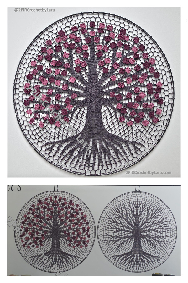 Tree of Life Mandala Crochet Patterns