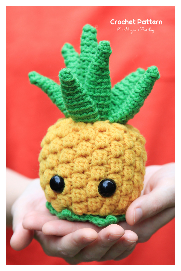 Amigurumi Bill the Pineapple Crochet Pattern