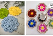 Fabulous Spring Coasters Crochet Patterns Fabulous Spring Coasters Crochet Patterns