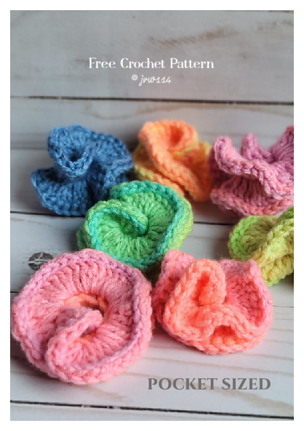Pocket Size Fidget Toy Free Crochet Pattern