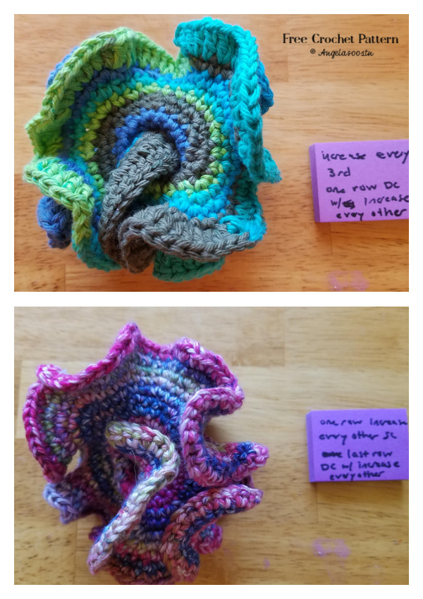 Hyperbolic Mobius Fidget Toy Free Crochet Pattern