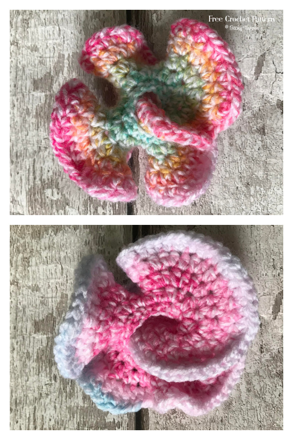 Hyperbolic Moblius Fidget Toy Free Crochet Pattern