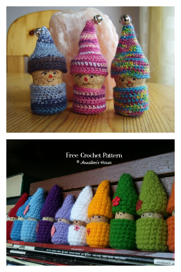 Korknisse Wine Cork Critters Free Crochet Pattern