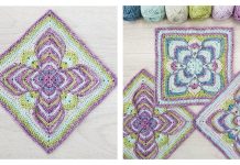 Lise Afghan Block Free Crochet Pattern Lise Afghan Block Free Crochet Pattern