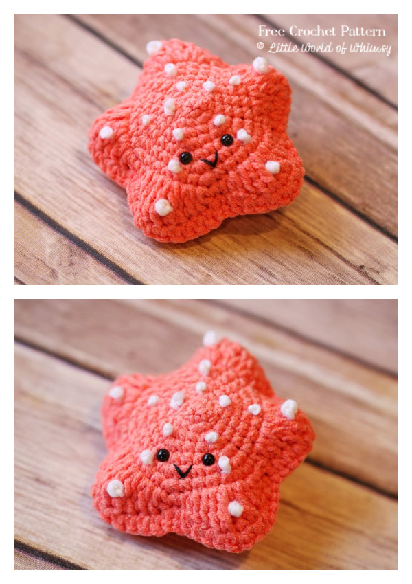 Amigurumi Little Sea Starfish Free Crochet Pattern