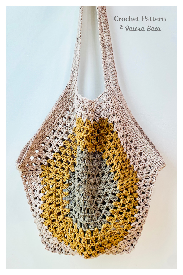 Hexagon Market Bag Crochet Pattern