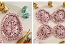 Puff Flower Easter Egg Free Crochet Pattern Puff Flower Easter Egg Free Crochet Pattern