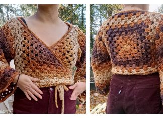 Women Wrap Top Crochet Pattern Women Wrap Top Crochet Pattern FREE