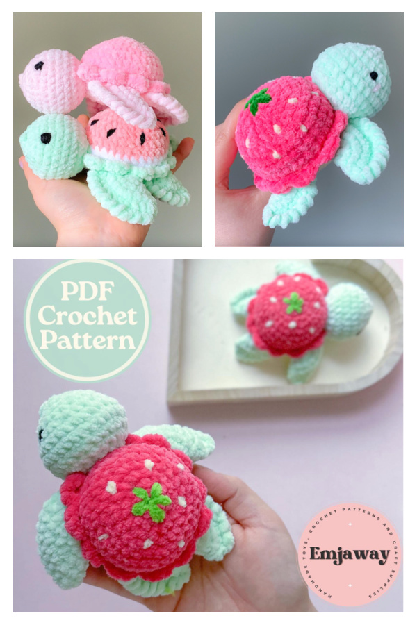 Crochet Traditional & Themed Designs (Fruit, Flower and More!) Amigurumi Pattern