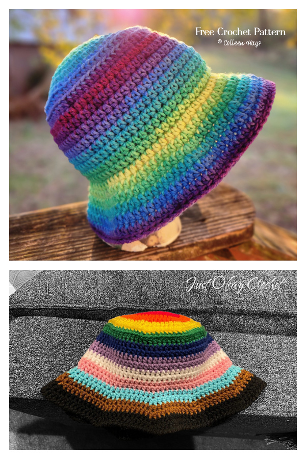 Bucket Hat aka Fisherman's Hat Free Crochet Pattern