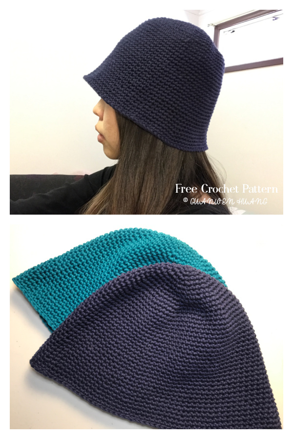 Everyday Bucket Hat Free Crochet Pattern