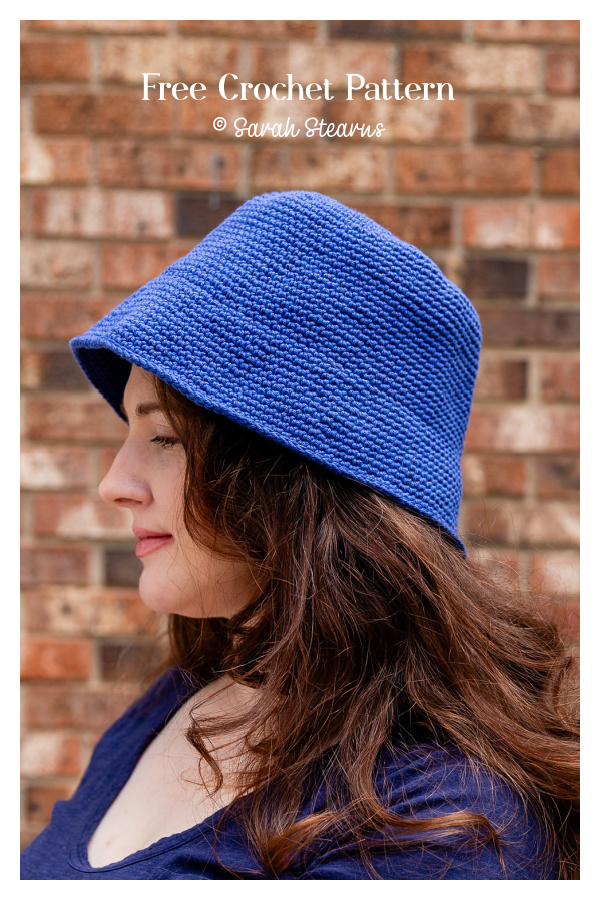 Easy Bucket Hat Free Crochet Pattern