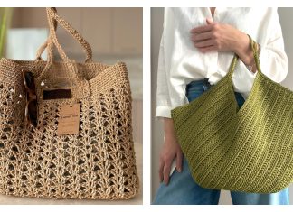 Large Raffia Bag Crochet Patterns Large Raffia Bag Crochet Patterns