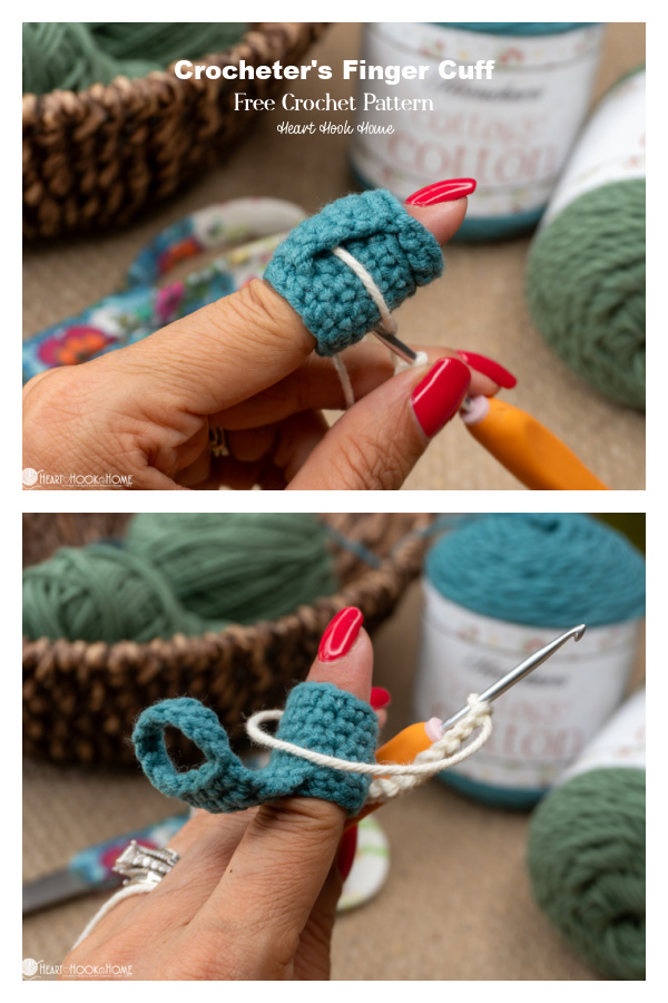 Finger Cuff / Finger Saver Free Crochet Patterns