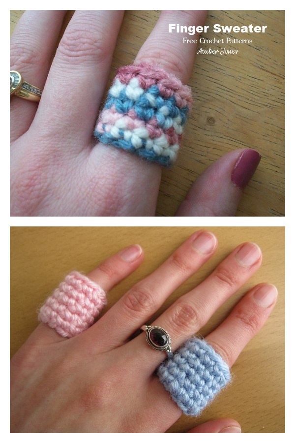 Yarn Tension Guide Finger Saver Sweater Free Crochet Pattern