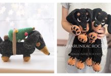 Amigurumi Dachshund Dog Crochet Patterns Amigurumi Dachshund Dog Crochet Patterns