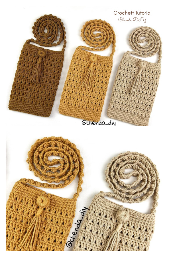 Easy Crochet Phone Bag FREE Crochet Tutorial
