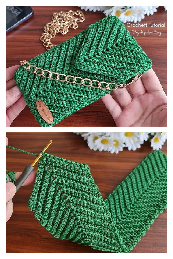 Useful Mini Phone Case Crossbody Bag FREE Crochet tutorial