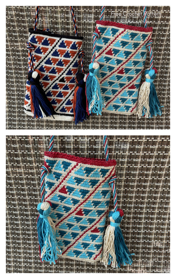 Mochila Phone Bag FREE Crochet Pattern