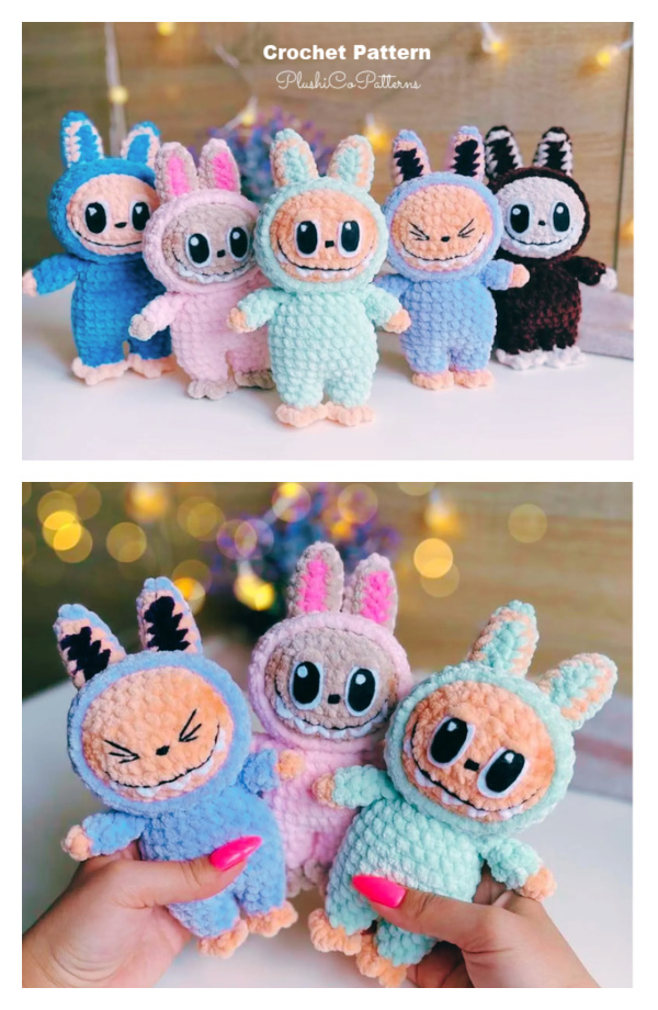 Crochet Ugly sweetie Lafufu Toy Amigurumi Pattern