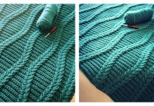 Diamond Dutch Braid Afghan Blanket Crochet Pattern Diamond Dutch Braid Afghan Blanket Crochet Pattern