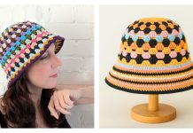 Granny Stitch Bucket Hat Crochet Patterns Granny Stitch Bucket Hat Crochet Patterns