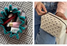 Makeup Pouch Bag Crochet Patterns Makeup Pouch Bag Crochet Patterns