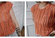 Sleeveless Flow Top Crochet Pattern Sleeveless Flow Top Crochet Pattern