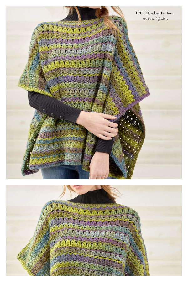 Perfect Poncho FREE Crochet Pattern