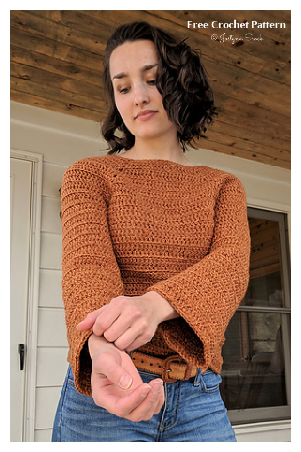 Sigfrid Sweater Pullover FREE Crochet Pattern