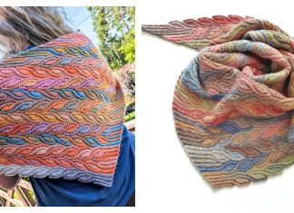 Fall in Love Shawl Crochet Pattern Fall in Love Shawl Crochet Pattern