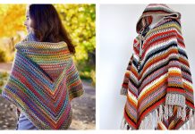 Hooded Shawl Crochet Patterns Hooded Shawl Crochet Patterns