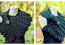 Raven Shawl Crochet Pattern Raven Shawl Crochet Pattern