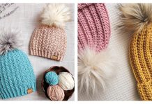 Ribbed Beanie Hat Crochet Patterns Ribbed Beanie Hat Crochet Patterns