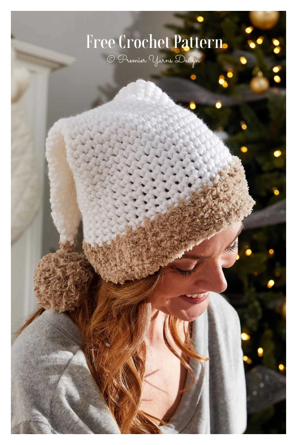 Christmas Santa Hat Crochet Pattern Christmas Santa Hat Crochet Pattern