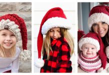 Christmas Santa Hat Crochet Patterns Christmas Santa Hat Crochet Patterns