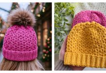 Jasmine Star Stitch Beanie Hat Free Crochet Pattern Jasmine Stitch Beanie Hat Free Crochet Pattern