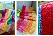 Linen Stitch Jelly Roll Blanket Crochet Pattern Linen Stitch Jelly Roll Blanket Crochet Pattern