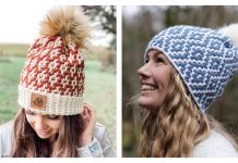 Mosaic Hat Free Crochet Patterns Mosaic Hat Free Crochet Patterns