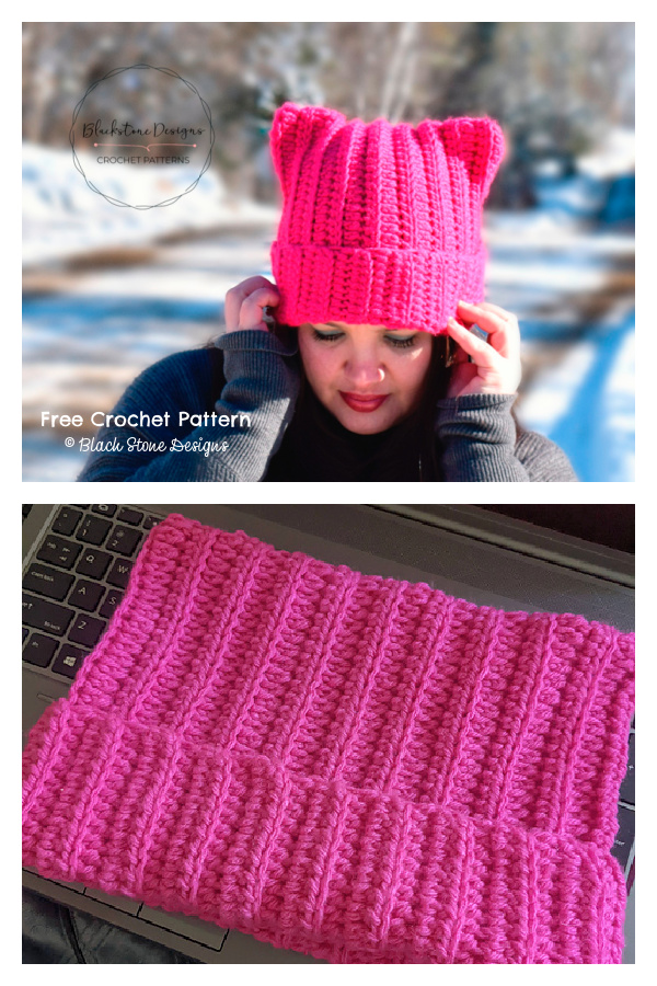Make Your Own Kitty Cat Hat&nbsp;Free Crochet Pattern
