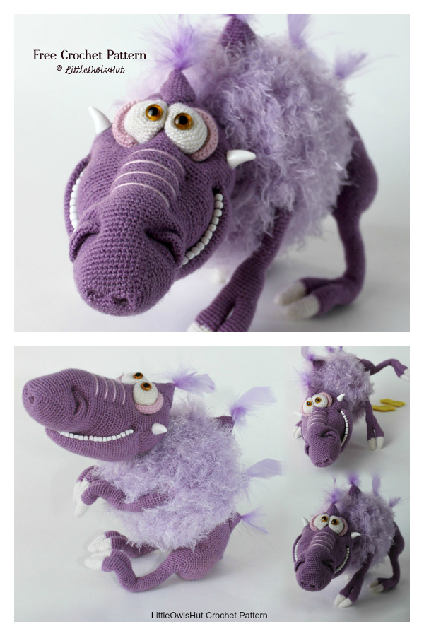 Crochet Bramblehog the Alien Amigurumi Free Pattern Crochet Bramblehog the Alien Amigurumi Free Pattern