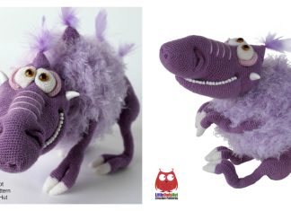 Crochet Bramblehog the Alien Amigurumi Free Pattern Crochet Bramblehog the Alien Amigurumi Free Pattern