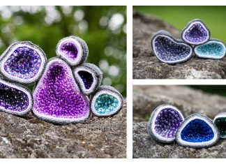 Beaded Geodes Crochet Pattern Beaded Geodes Crochet Pattern