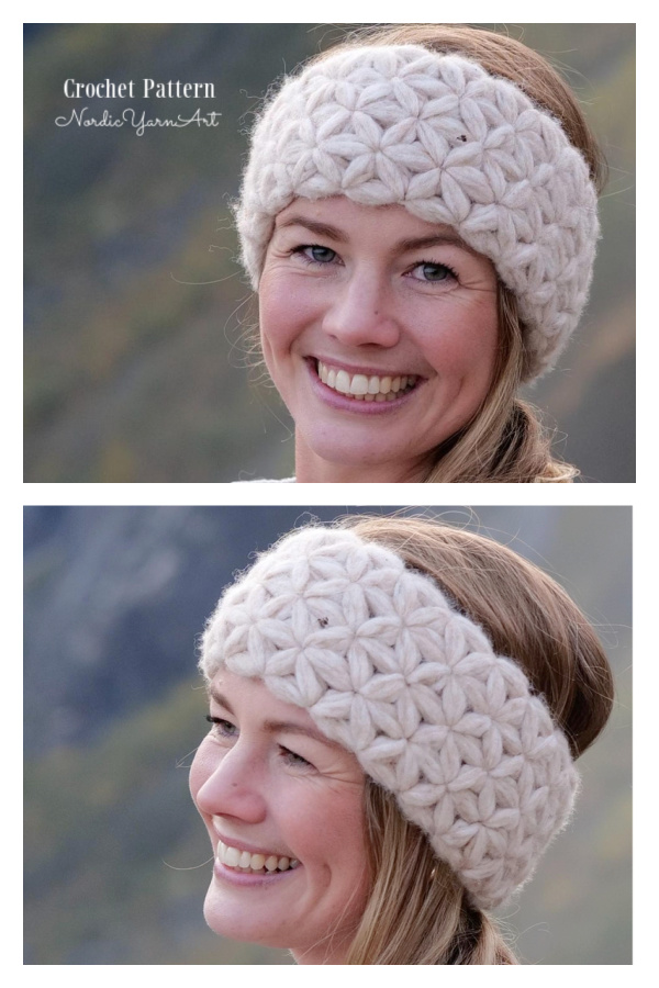 Jasmine Stitch Ear Warmer Crochet Pattern Jasmine Stitch Ear Warmer Crochet Pattern