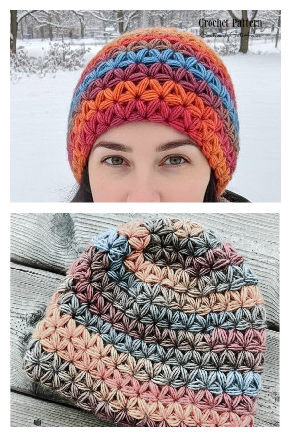 Hydrangea Top-Down Jasmine Star Stitch Crochet Pattern Hydrangea Top-Down Jasmine Star Stitch Crochet Pattern