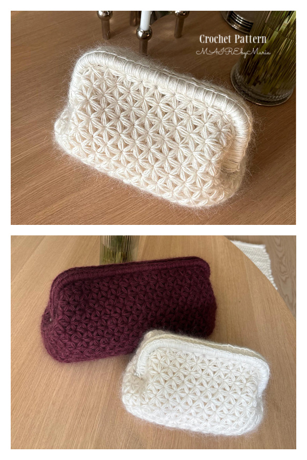 Beautiful Jasmine Star Stitch Daisy Clutch Crochet Pattern Beautiful Jasmine Star Stitch Daisy Clutch Crochet Pattern